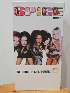 Spice Girls 1997 One Hour of Girl Power VHS Tape